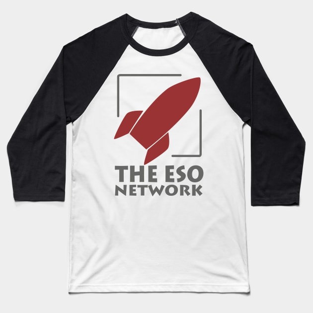 The ESO Network Rocket Logo Baseball T-Shirt by The ESO Network